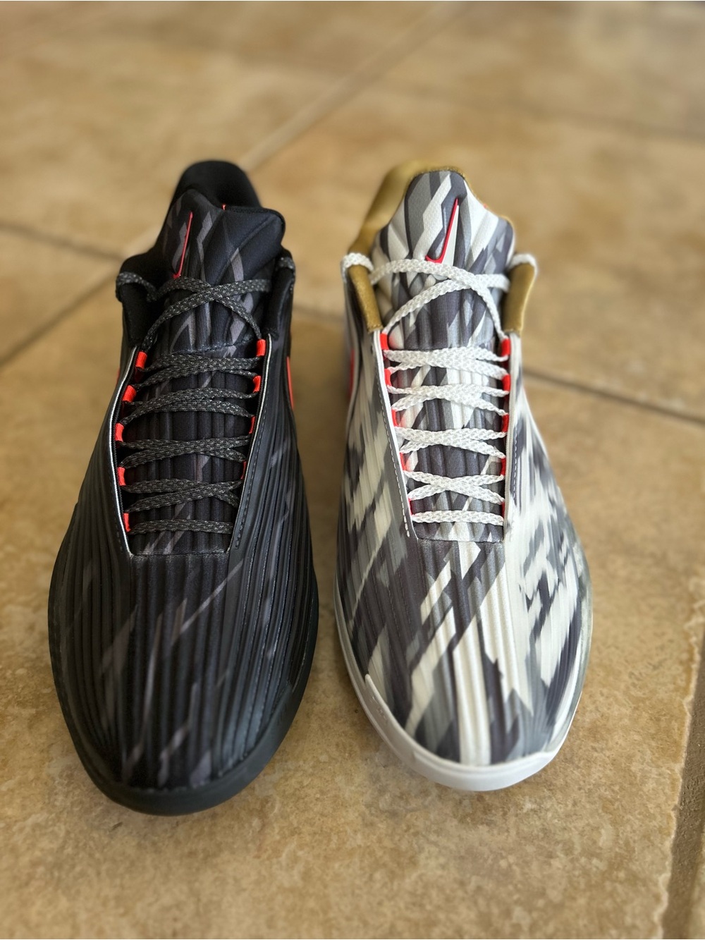 NWOB - Nike ZoomX Basketball sneakers NBA Pelicans Custom Paint Job - GT03